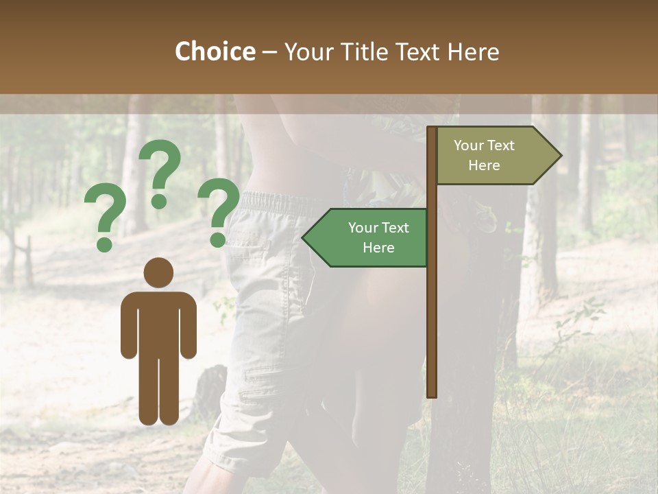 Passion Young Caucasian PowerPoint Template