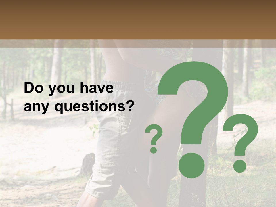 Passion Young Caucasian PowerPoint Template