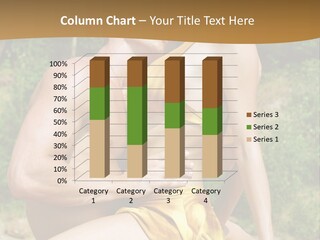 Sunlight Coastline Caucasian PowerPoint Template