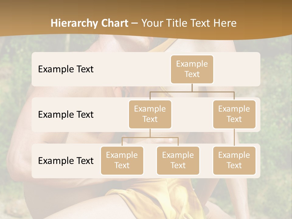 Sunlight Coastline Caucasian PowerPoint Template