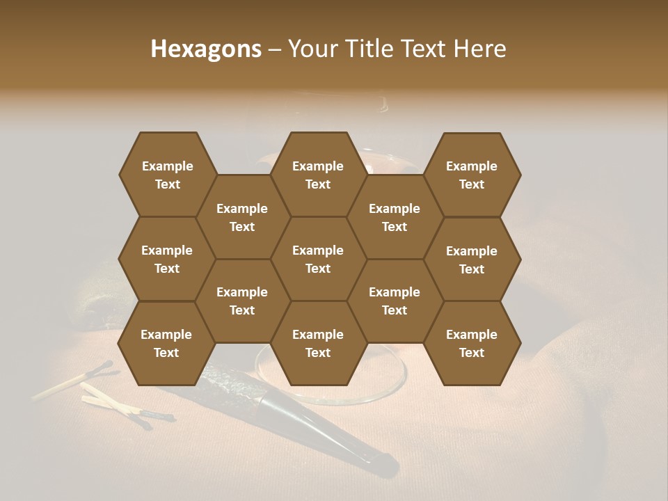 Dark Burnt Out Drink PowerPoint Template