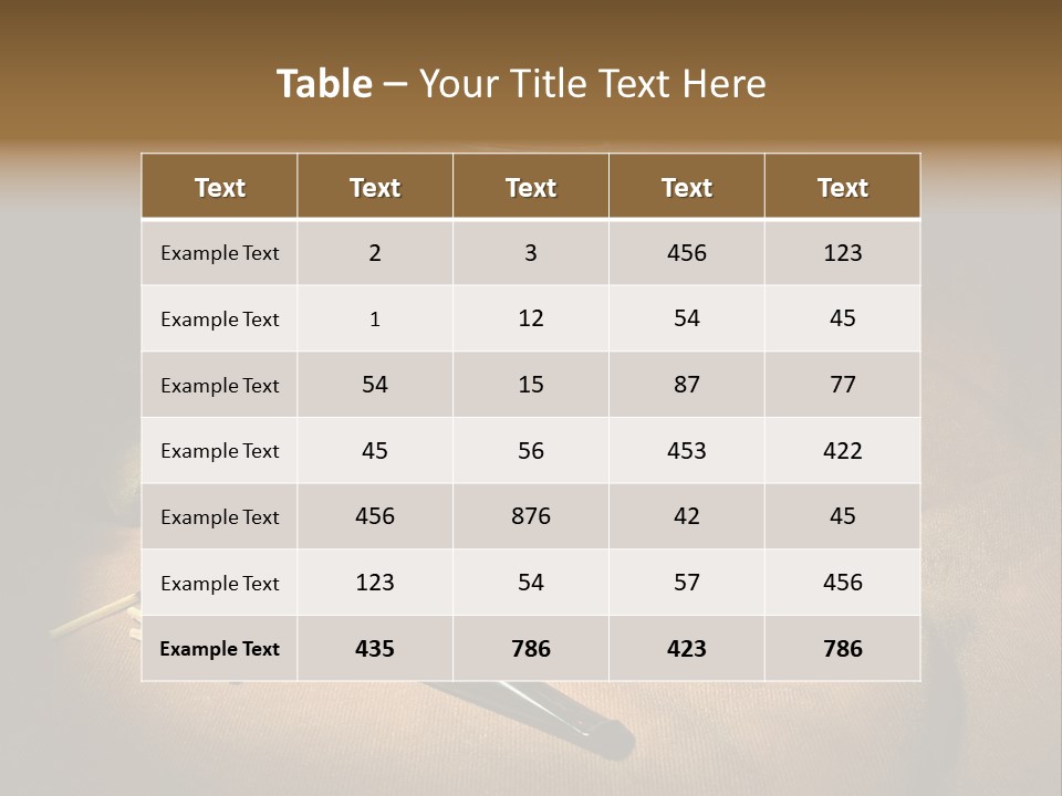 Dark Burnt Out Drink PowerPoint Template