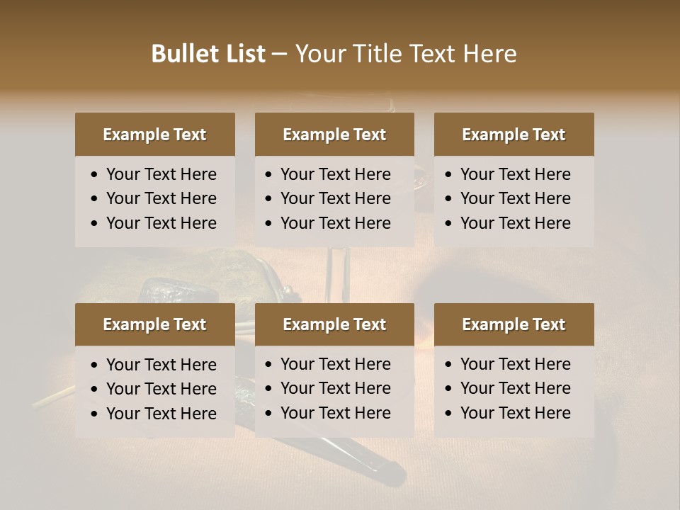 Dark Burnt Out Drink PowerPoint Template