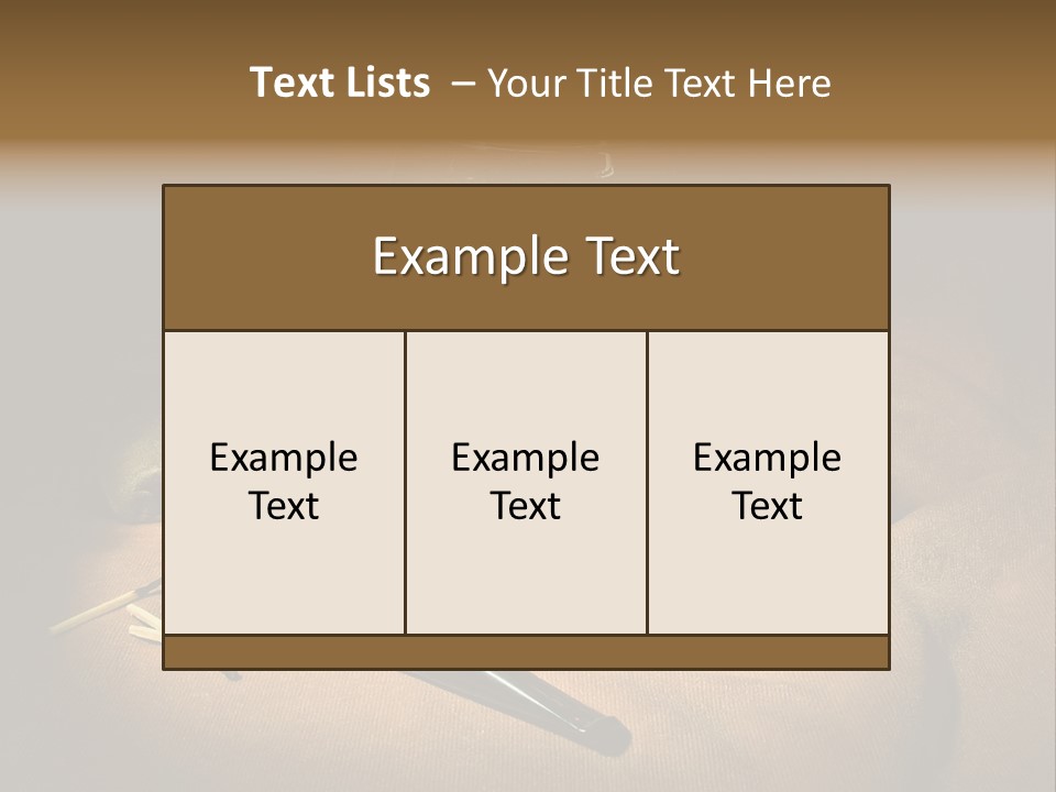 Dark Burnt Out Drink PowerPoint Template