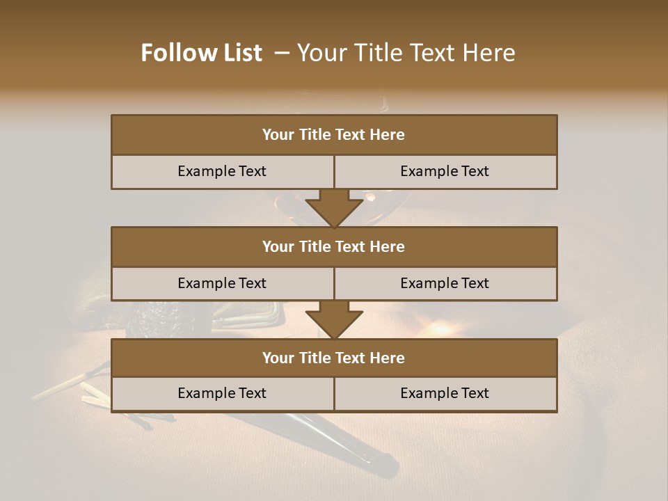 Dark Burnt Out Drink PowerPoint Template