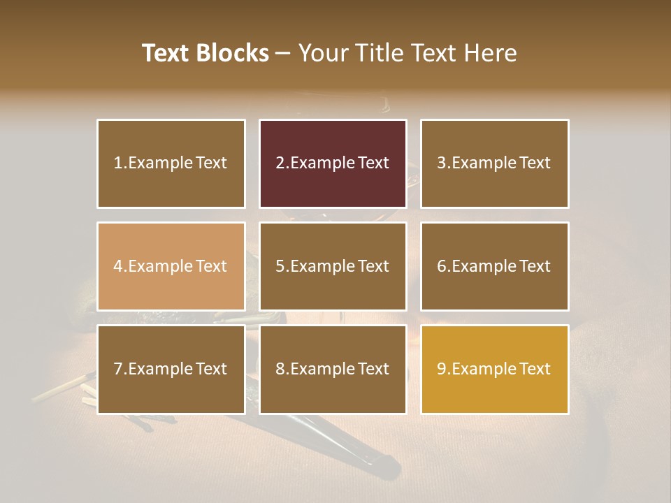 Dark Burnt Out Drink PowerPoint Template