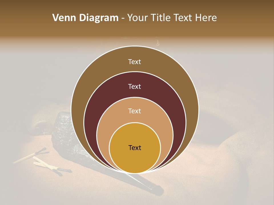 Dark Burnt Out Drink PowerPoint Template