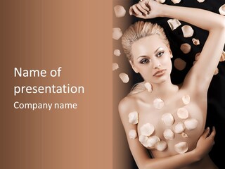 Pure Body Naked PowerPoint Template