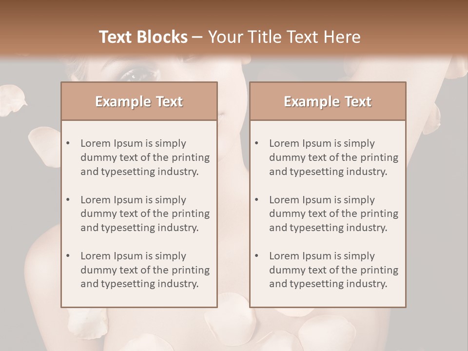 Pure Body Naked PowerPoint Template