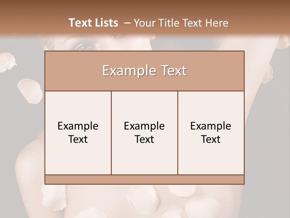 Pure Body Naked PowerPoint Template