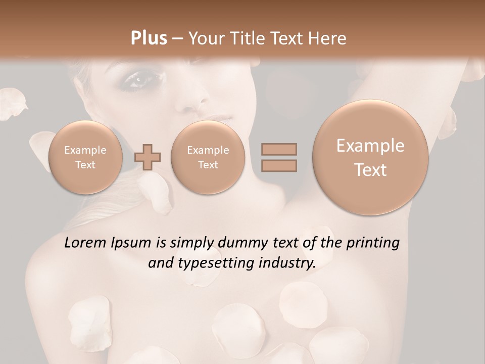 Pure Body Naked PowerPoint Template