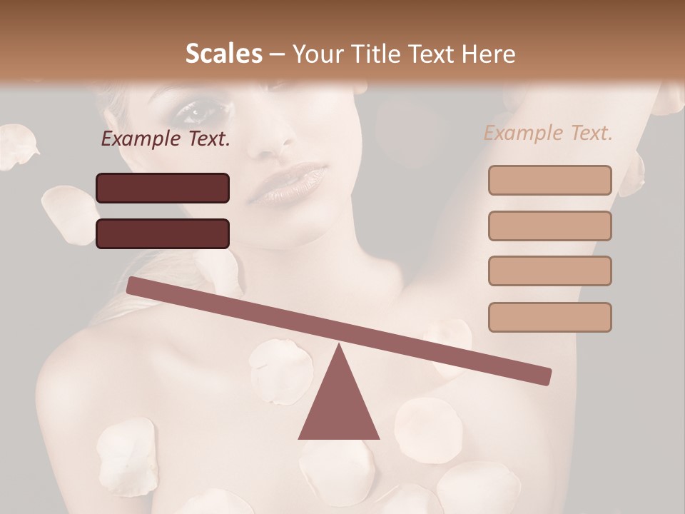 Pure Body Naked PowerPoint Template