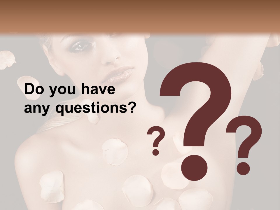 Pure Body Naked PowerPoint Template
