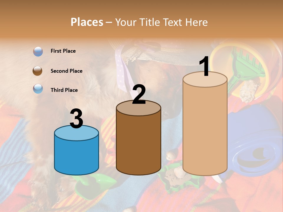 Hold Glasses Animal PowerPoint Template