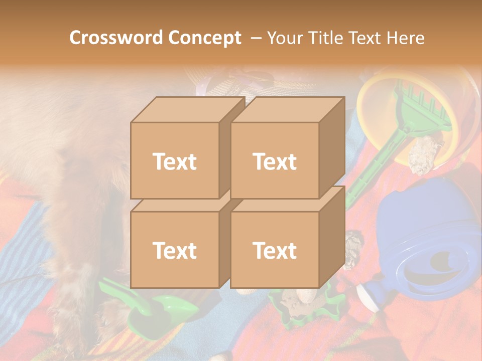 Hold Glasses Animal PowerPoint Template