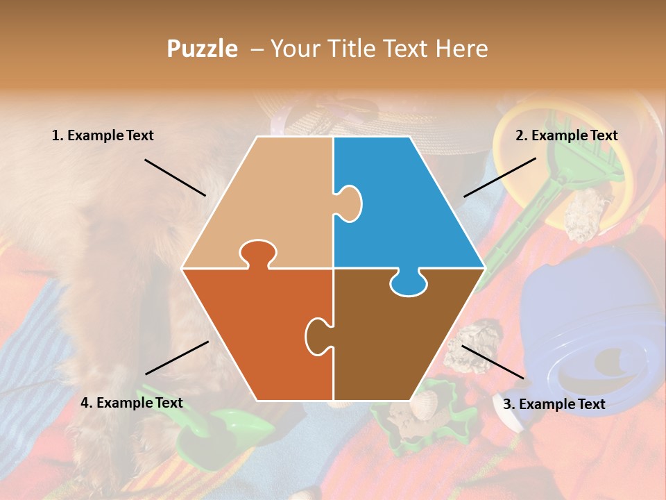 Hold Glasses Animal PowerPoint Template