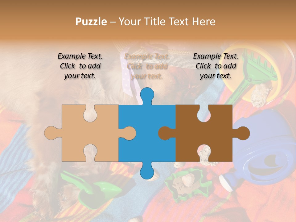 Hold Glasses Animal PowerPoint Template