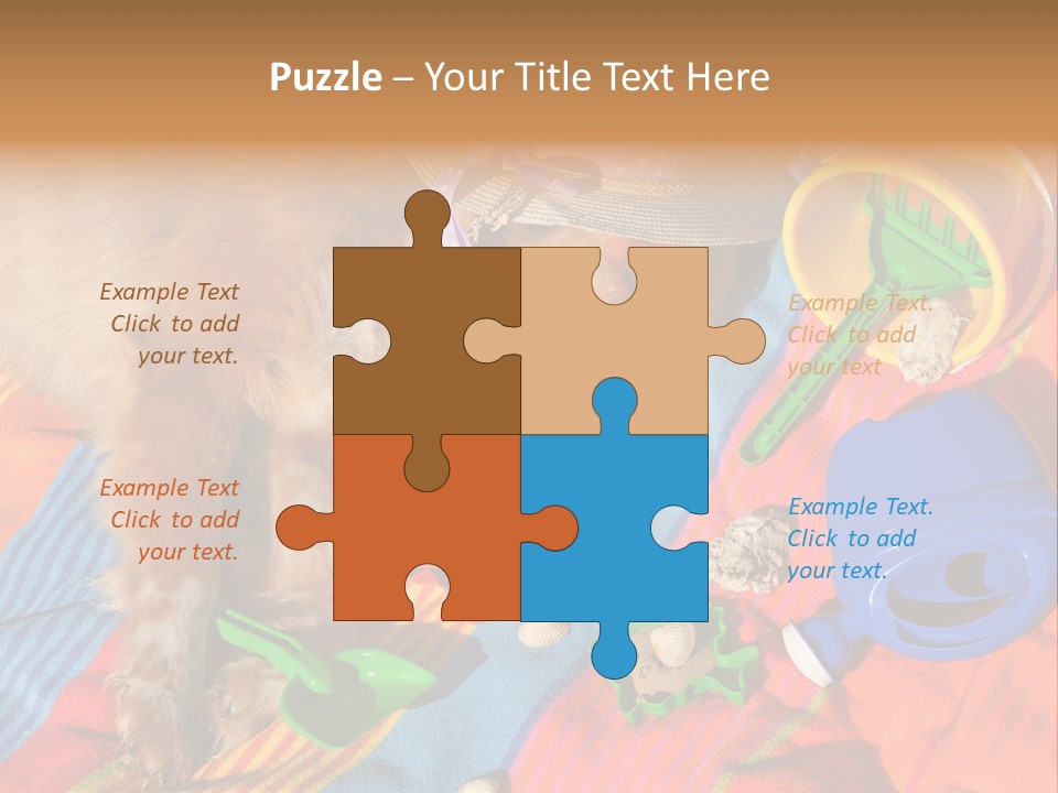 Hold Glasses Animal PowerPoint Template