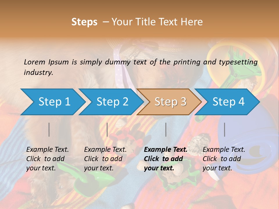 Hold Glasses Animal PowerPoint Template