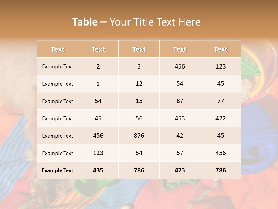 Hold Glasses Animal PowerPoint Template