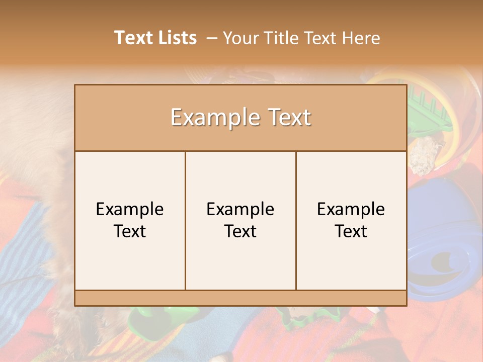Hold Glasses Animal PowerPoint Template