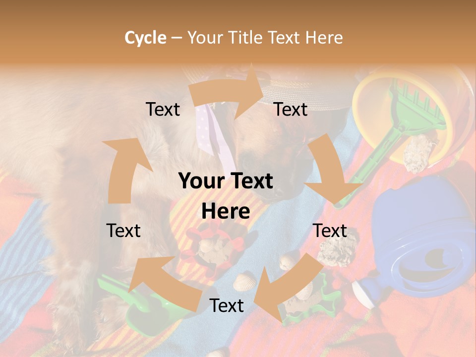 Hold Glasses Animal PowerPoint Template