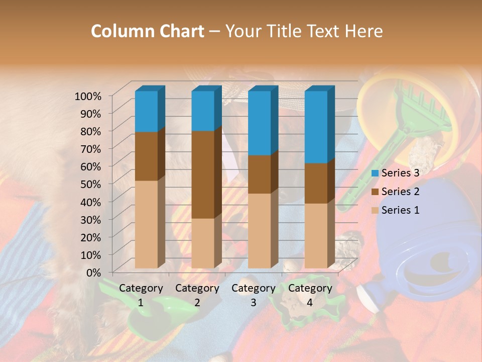 Hold Glasses Animal PowerPoint Template
