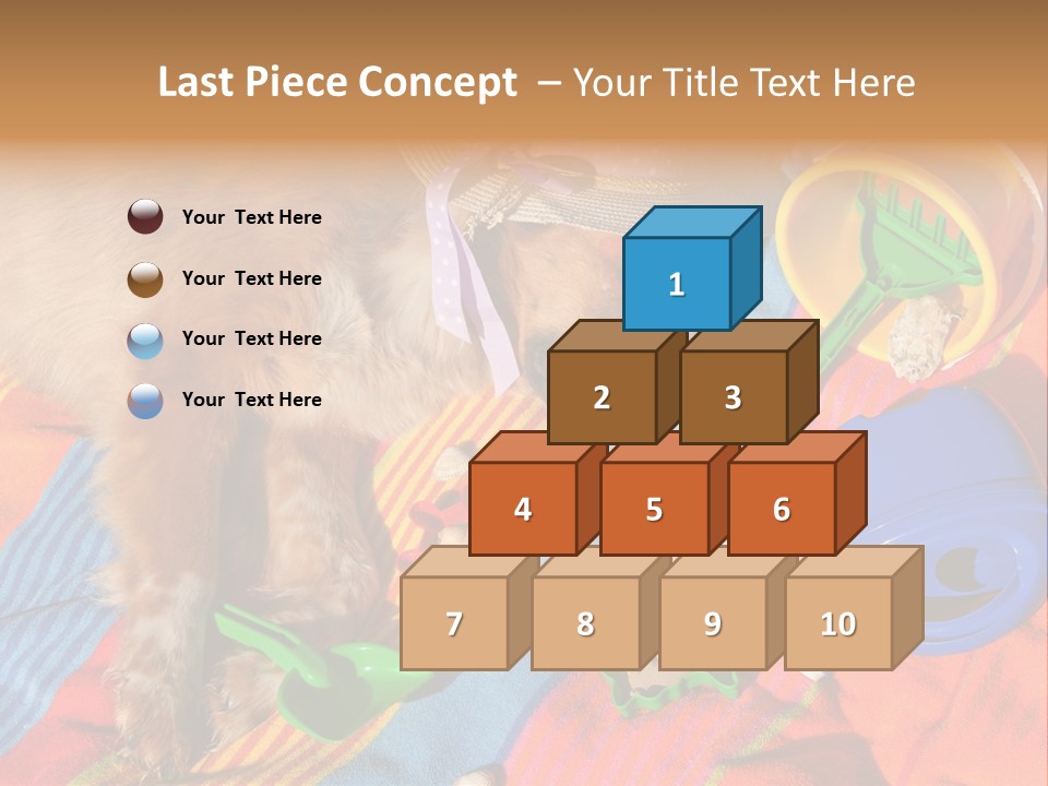 Hold Glasses Animal PowerPoint Template