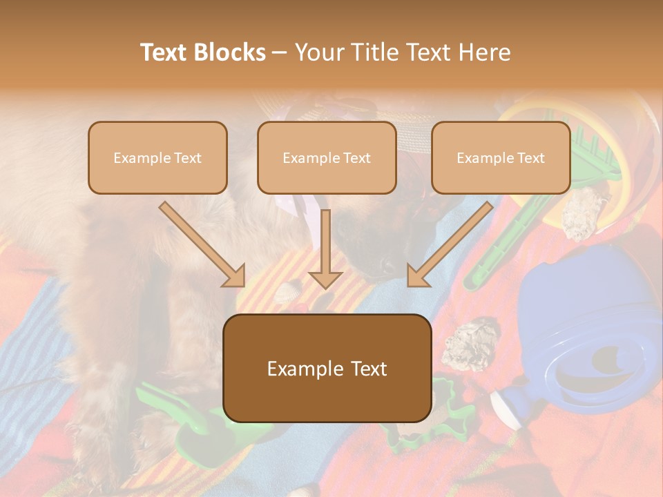 Hold Glasses Animal PowerPoint Template