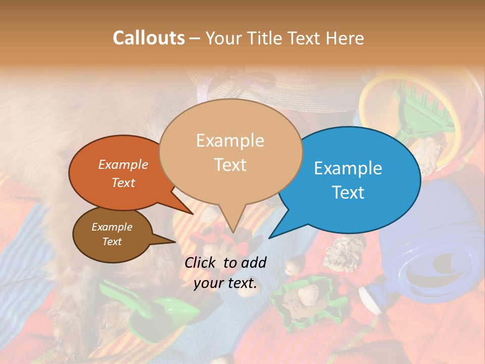 Hold Glasses Animal PowerPoint Template