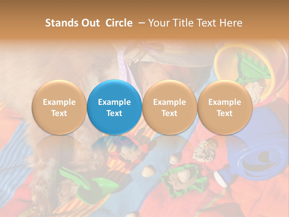 Hold Glasses Animal PowerPoint Template