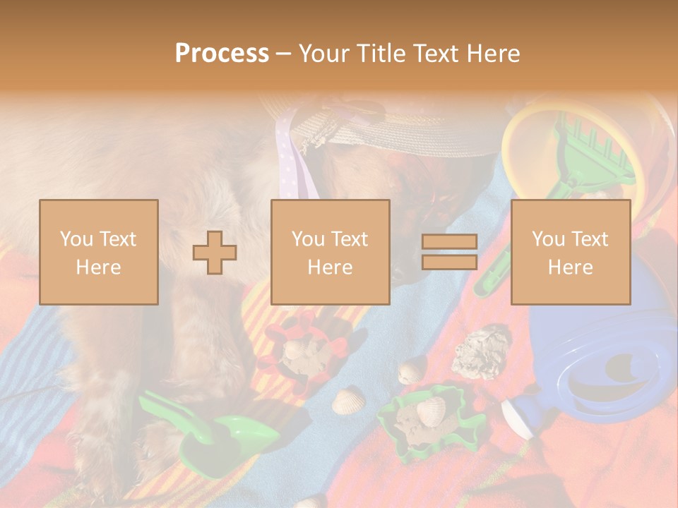 Hold Glasses Animal PowerPoint Template