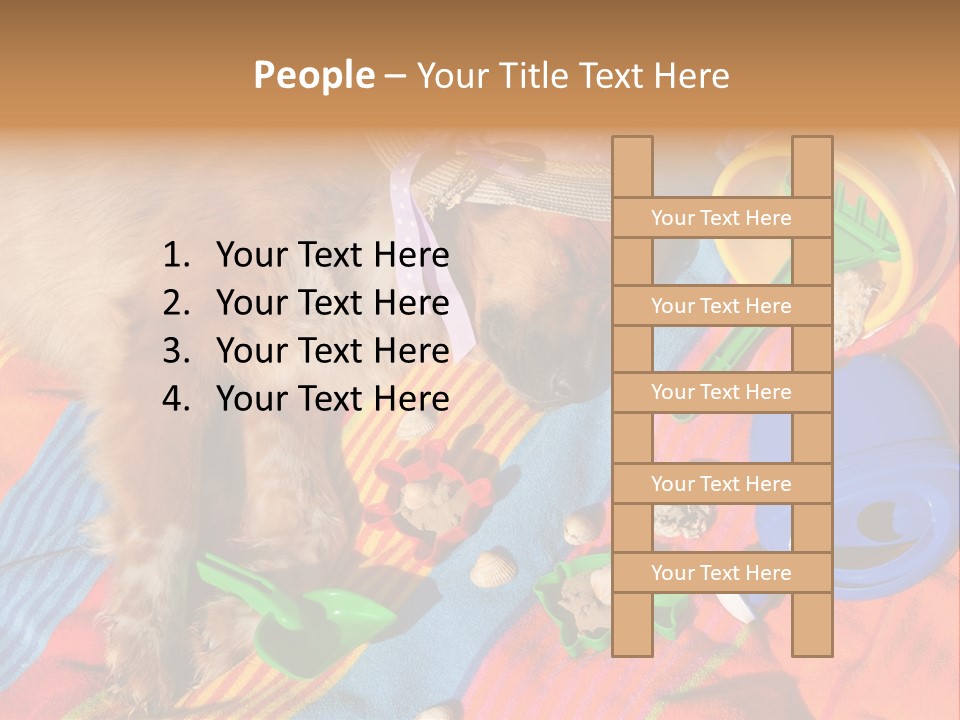 Hold Glasses Animal PowerPoint Template