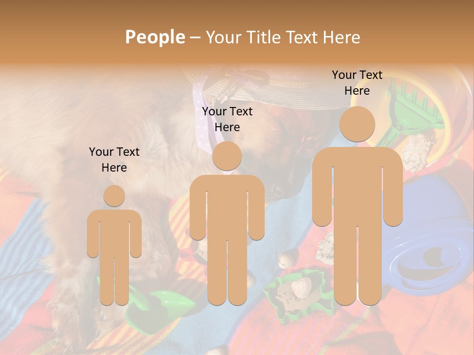 Hold Glasses Animal PowerPoint Template