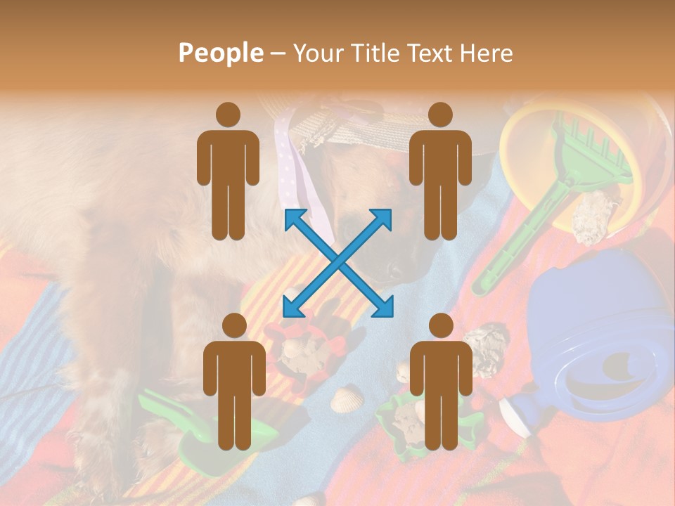 Hold Glasses Animal PowerPoint Template