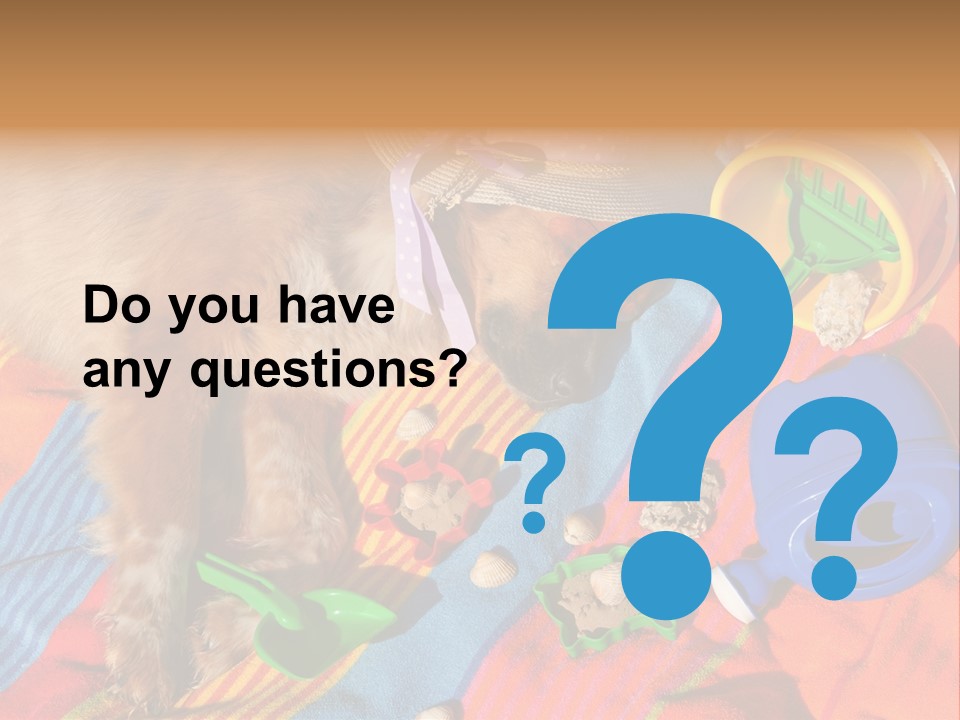 Hold Glasses Animal PowerPoint Template