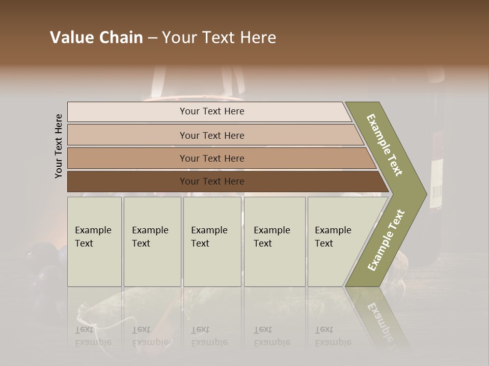 Cut Hard Sausage PowerPoint Template