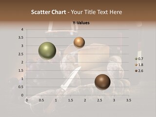 Cut Hard Sausage PowerPoint Template