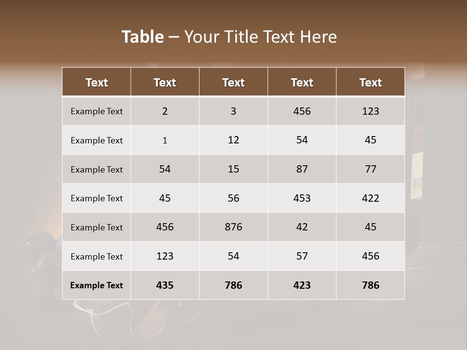 Cut Hard Sausage PowerPoint Template