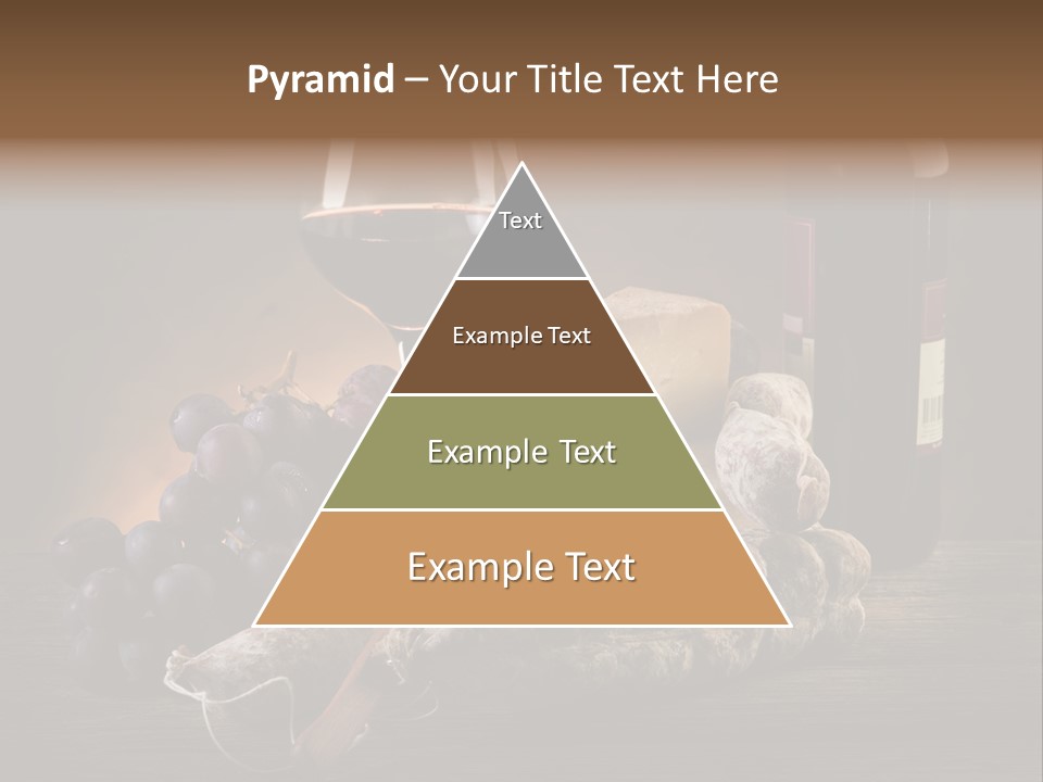 Cut Hard Sausage PowerPoint Template