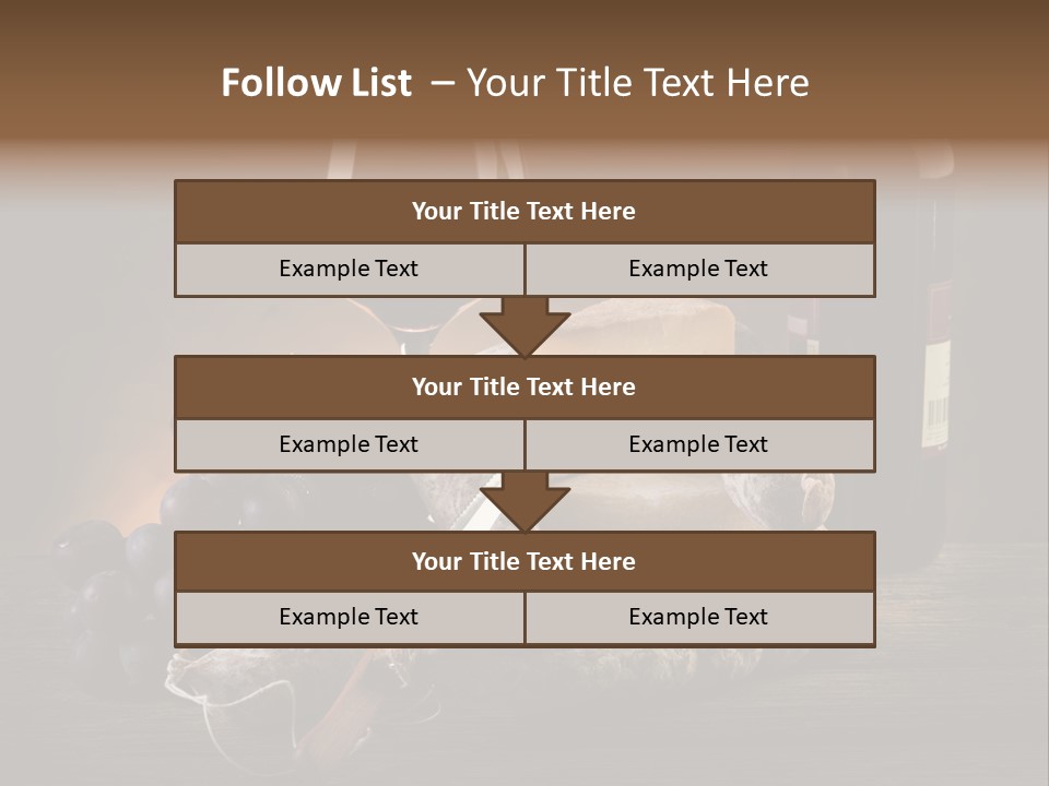 Cut Hard Sausage PowerPoint Template
