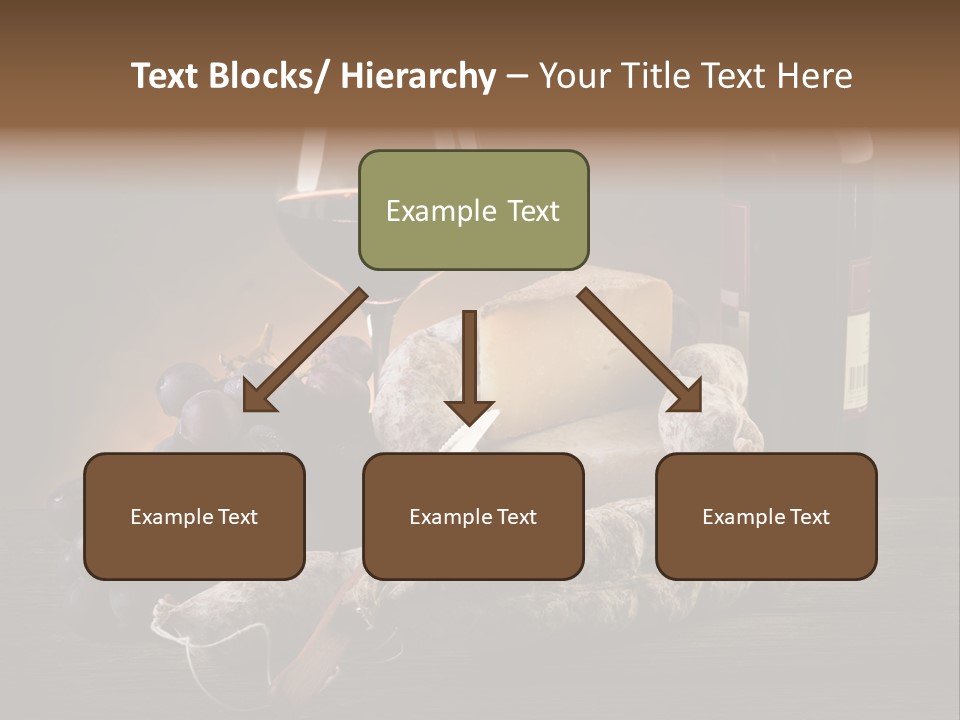 Cut Hard Sausage PowerPoint Template