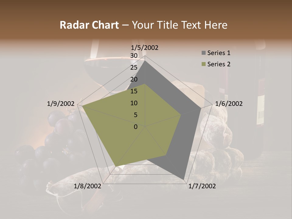Cut Hard Sausage PowerPoint Template