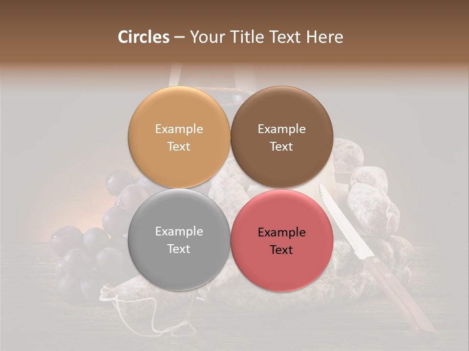 Parmesan Delicatessen Gourmet PowerPoint Template
