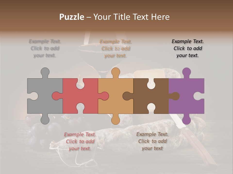 Parmesan Delicatessen Gourmet PowerPoint Template