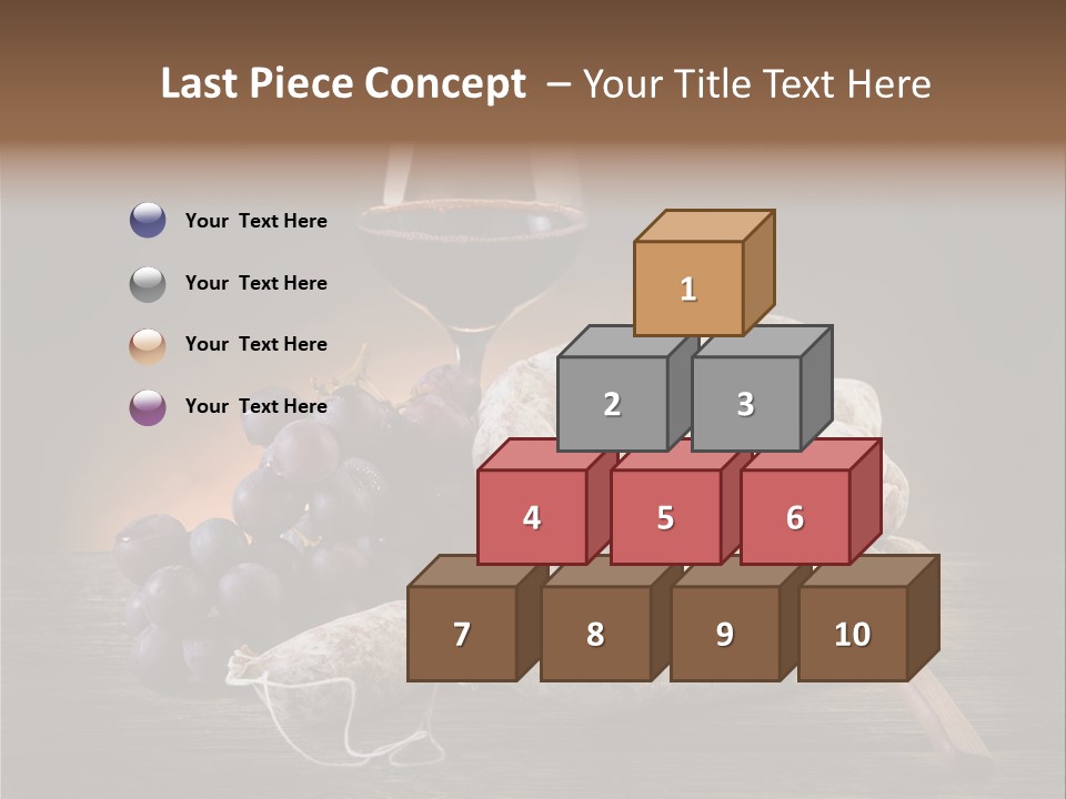 Parmesan Delicatessen Gourmet PowerPoint Template