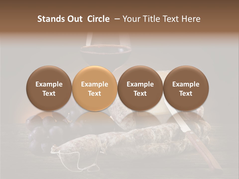 Parmesan Delicatessen Gourmet PowerPoint Template