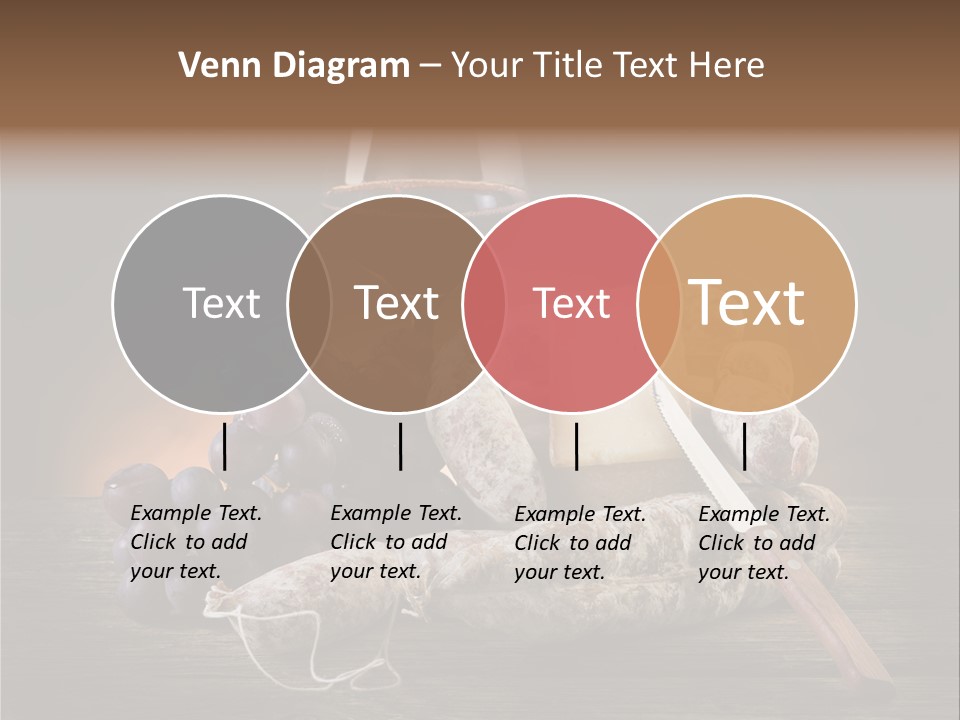 Parmesan Delicatessen Gourmet PowerPoint Template