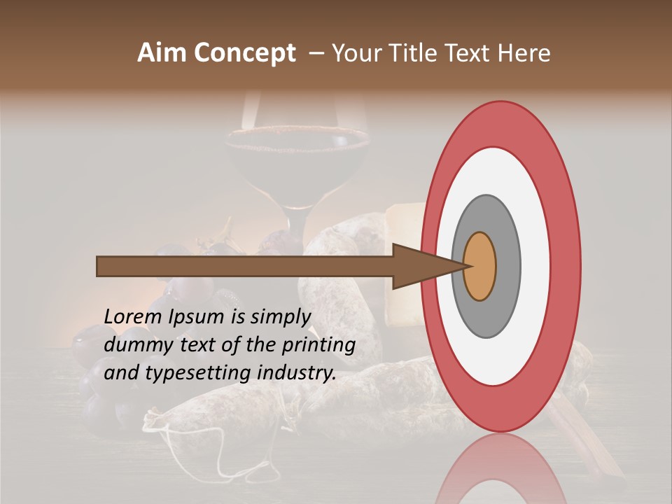 Parmesan Delicatessen Gourmet PowerPoint Template