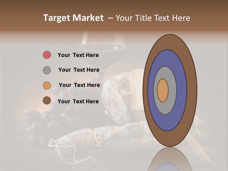 Parmesan Delicatessen Gourmet PowerPoint Template
